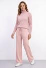Conjunto feminino de malha modal gola alta 61935 -