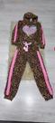 Conjunto feminino de oncinha