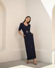 Conjunto Feminino de Saia Eva - Azul G