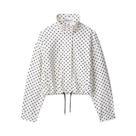 Conjunto Feminino De Shorts De Cintura Alta Com Poás E Jaqueta Bomber Com Cordão Primavera 2026 - 2