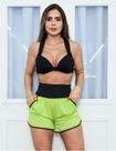 Conjunto Feminino Esportivo Top com Bojo Removível e Shorts Dry com Bolsos Conjunto Feminino Esportivo Top com Bojo Removível e Shorts Dry com Bolsos