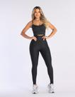Conjunto Feminino Fitness Calça Legging De Academia Cós Alto Top Bojo Removível Zero Transparência Conjunto Feminino Fitness Calça Legging De Academia Cós Alto Top Bojo Removível Zero Transparência