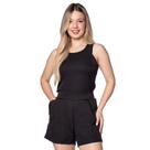Conjunto Feminino Habana Regata e Short Preto