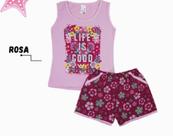 Conjunto feminino infantil 4 6 e 8