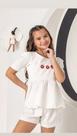 Conjunto feminino infantil branco
