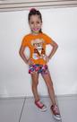 Conjunto feminino infantil brandili club short e blusa Conjunto feminino infantil brandili club short e blusa