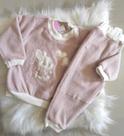 Conjunto feminino infantil inverno - bebê - calça e casaco