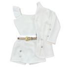 Conjunto Feminino Infantil Inverno Blogueirinha Look Inverno