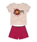 Conjunto Feminino Infantil Trick Nick Rosa