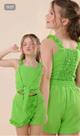 Conjunto Feminino Infanto Juvenil Favo Verde Conjunto Feminino Infanto Juvenil Favo Verde