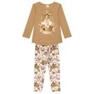 Conjunto Feminino Inverno Lampada MILON Cor:CamurçaTamanho:4