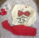 Conjunto feminino inverno moletom flanelado - modelos variados