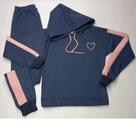 Conjunto feminino inverno moletom modinha menina