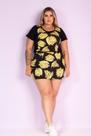 Conjunto Feminino Kauane Estampa Banana Plus Size Conjunto Feminino Kauane Estampa Banana Plus Size