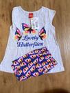 Conjunto feminino kyly verão - lovely butterflies - borboleta Conjunto feminino kyly verão - lovely butterflies - borboleta