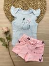 Conjunto feminino laço 32044 iaze