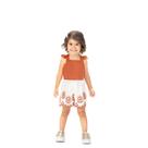 Conjunto feminino laranja folha 18 1450 tpx 2001186-300008