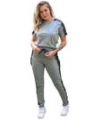 Conjunto Feminino Moletinho Com Renda