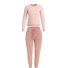 Conjunto Feminino Para Inverno Tricot Modal Blusa Calça