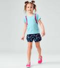Conjunto Feminino Planet Rovitex Kids Azul