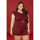 Conjunto Feminino Plus Size