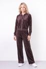Conjunto feminino plush aveludado calça e jaqueta 61982 - Conjunto feminino plush aveludado calça e jaqueta 61982 -