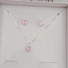 Conjunto Feminino Prata 925 Legítima Opção Perfeita Para Presente!