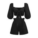 Conjunto Feminino Preto tamanho G Conjunto Feminino Preto tamanho G