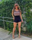 Conjunto feminino preto