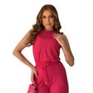 Conjunto feminino regata calca pantalona e regata canelado premio Conjunto feminino regata calca pantalona e regata canelado premio
