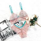 Conjunto Feminino Rendado Bicolor Lingerie Sexy Sem Bojo Com Forro Estilo Luxo Conjunto Feminino Rendado Bicolor Lingerie Sexy Sem Bojo Com Forro Estilo Luxo