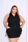 Conjunto Feminino Short Saia E Blusa Regata Plus Size