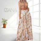 Conjunto feminino social elegante moda praia -tamanho m