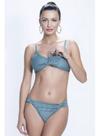 Conjunto feminino Top Regata Lurex Green
