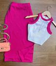 Conjunto feminino versátil rosa
