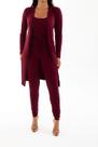 Conjunto Feminino Viscolycra 3 Peças Regata,Calça,Cardigan