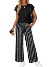 Conjunto Feminino WIHOLL de Duas Peças para Verão Conjunto Feminino WIHOLL de Duas Peças para Verão