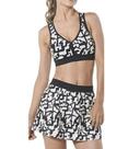 Conjunto Fitness/Academia/malhar Top e Saia Ritmo DeMillus Tamanho Medio