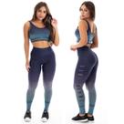 Conjunto Fitness Academia Sublimada Estampada Tarelles - T0574 - T0575