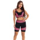 Conjunto Fitness Academia Top Short 3D Tarelles - T0566 - T0580