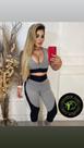Conjunto Fitness Cinza no suplex e 3D