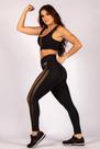Conjunto Fitness Elastic Neon
