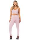 Conjunto Fitness Feminino Bubble Lilás WarFit