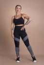 Conjunto Fitness Feminino Calça Legging Cintura Alta E Top Alcinha Cropped Moda Academia F7 NEW STYLE