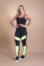 Conjunto Fitness Feminino Calça Legging Cintura Alta E Top Alcinha Cropped Moda Academia F7 NEW STYLE