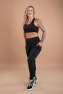 Conjunto Fitness Feminino Calça Peluciada Flanelada Térmica Com Bolso Lateral E Top Nadador Liso Academia F7 NEW STYLE