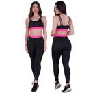 Conjunto Fitness Feminino Legging Cintura Alta E Top Alça Fina Dupla Conjunto Fitness Feminino Legging Cintura Alta E Top Alça Fina Dupla