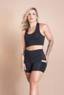 Conjunto Fitness Feminino Short Com Bolso Cabe Celular E Top Nadador Básico Moda Academia F7 NEW STYLE