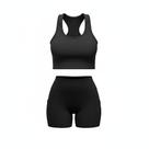 Conjunto Fitness Feminino Short Com Bolso e Top Academia Liso Básico Conjunto Fitness Feminino Short Com Bolso e Top Academia Liso Básico
