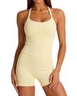 Conjunto Fitness Feminino SUUKSESS 2 Peças Shorts Cintura Alta M Conjunto Fitness Feminino SUUKSESS 2 Peças Shorts Cintura Alta M